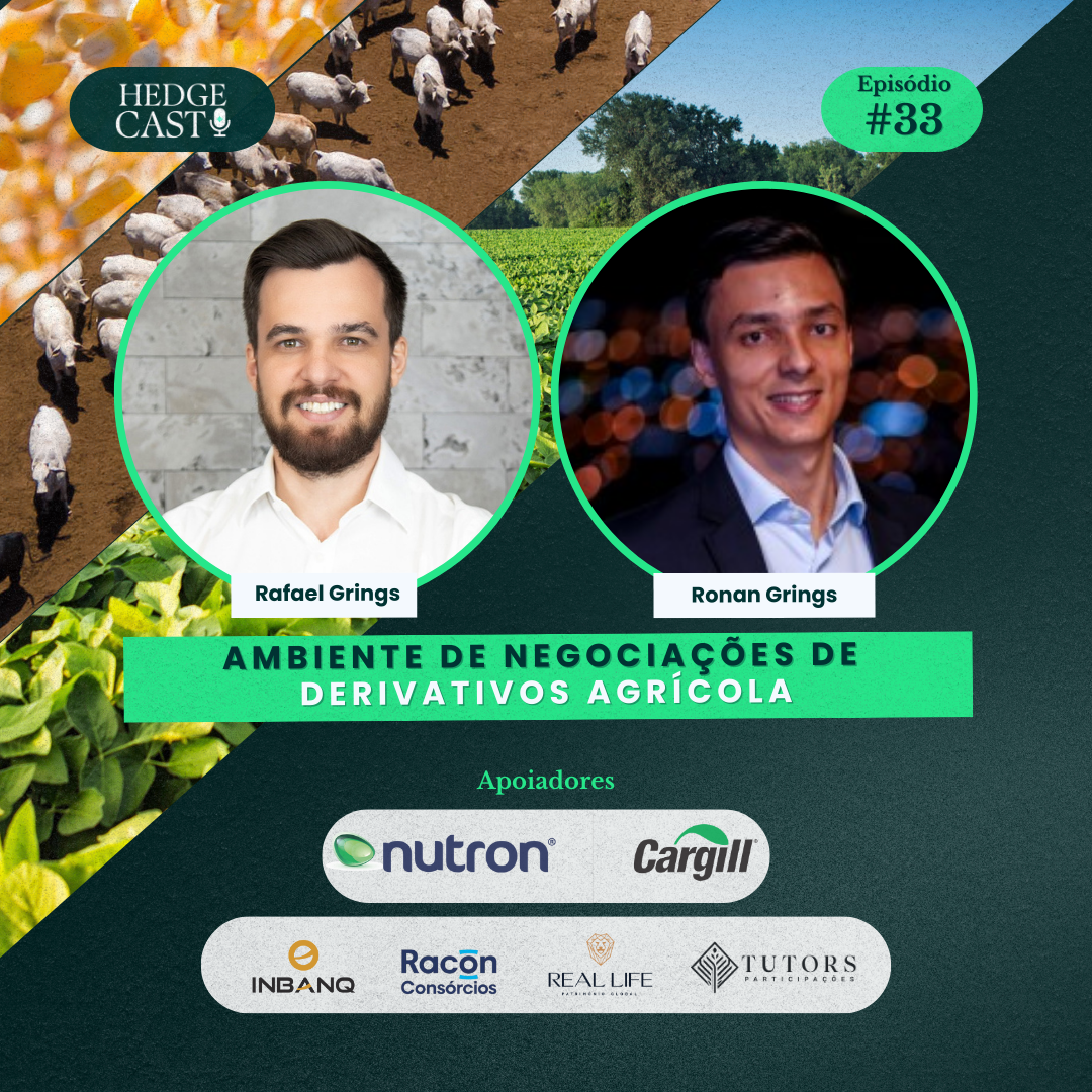 HedgeCast 33 – Ambiente de Negociações de Derivativos Agrícola