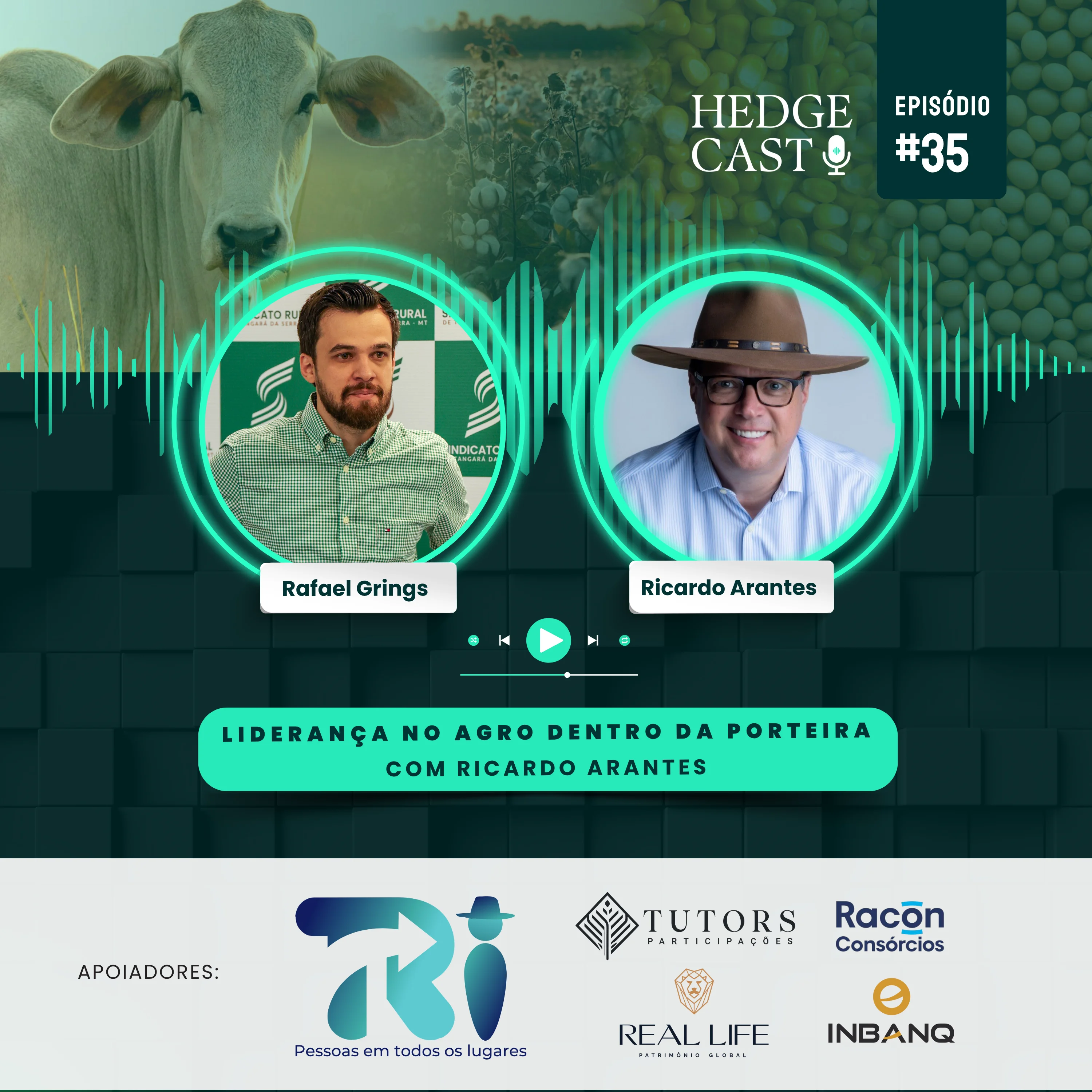 HedgeCast 35 – Liderança no agro dentro da porteira com Ricardo Arantes
