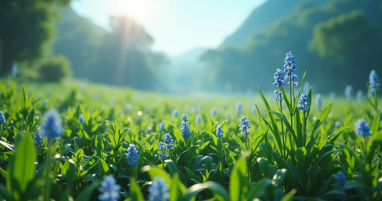 Campo de soja com plantas removidas, céu azul claro e espaço vazio indicando vazio sanitário para controle de pragas